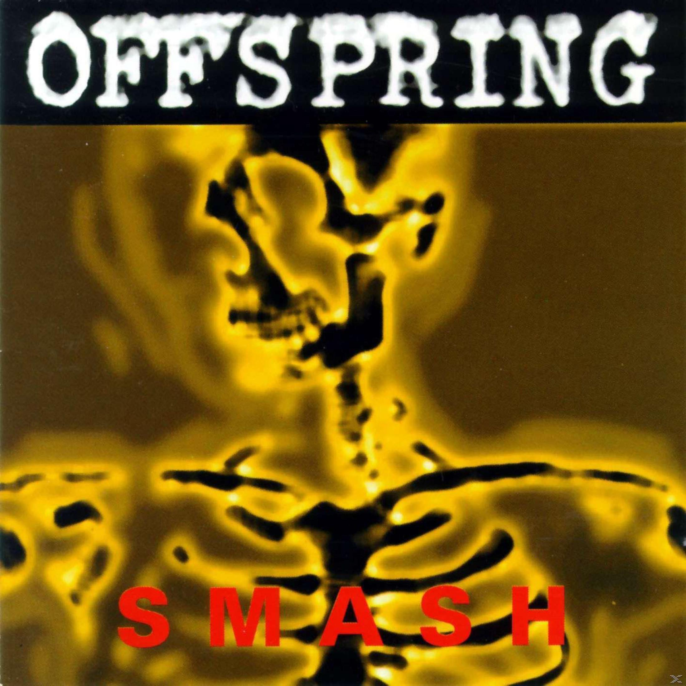 Copertina album Offspring Smash con illustrazione scheletrica.