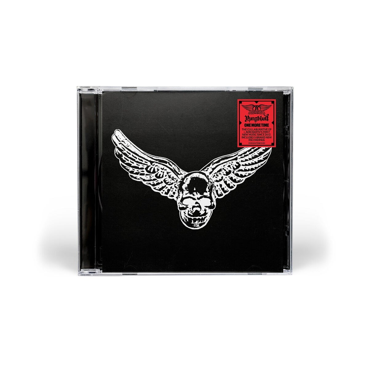 Copertina CD con teschio alato e logo della band su sfondo nero.