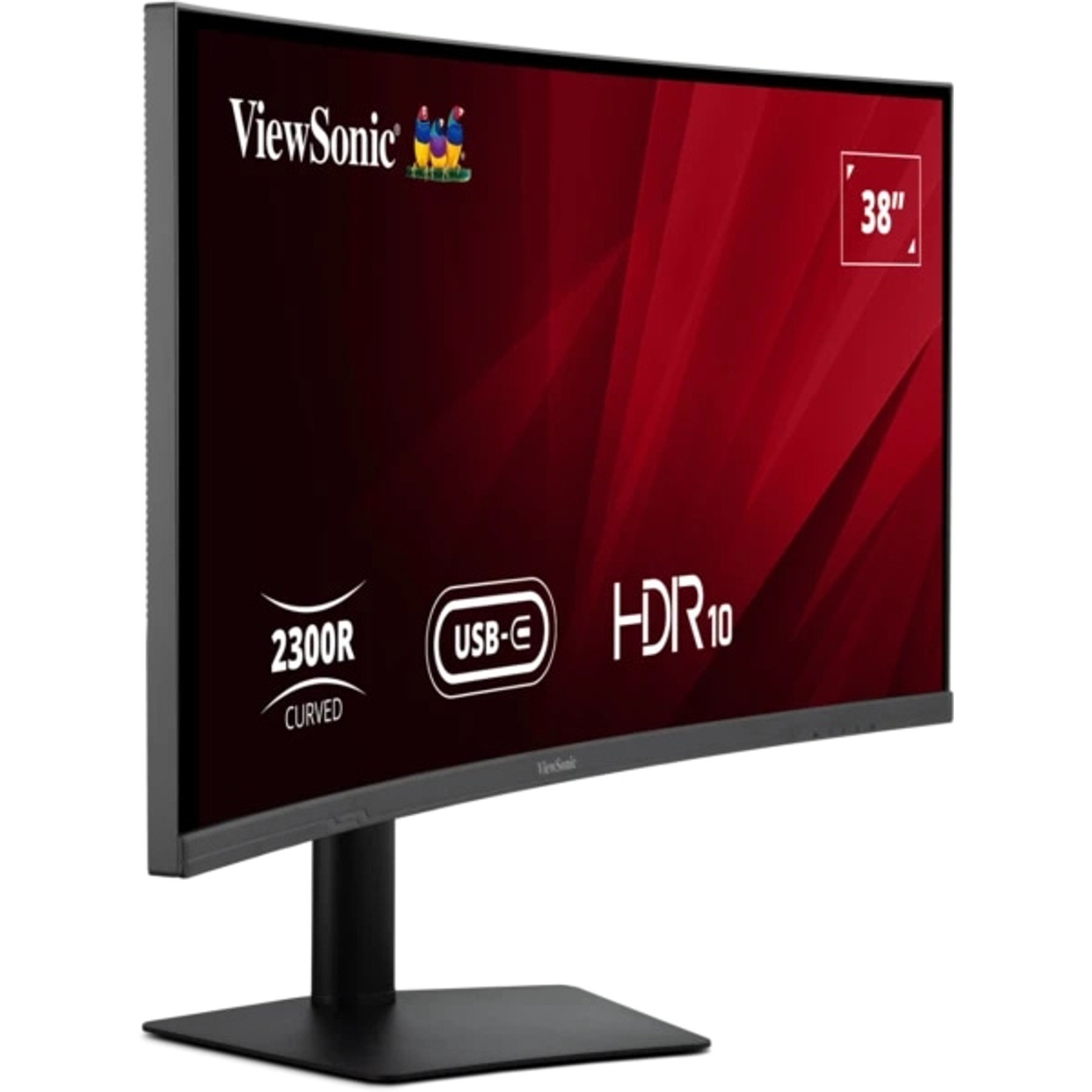 Zakrzywiony monitor ViewSonic 38 cali z HDR10 i USB-C.