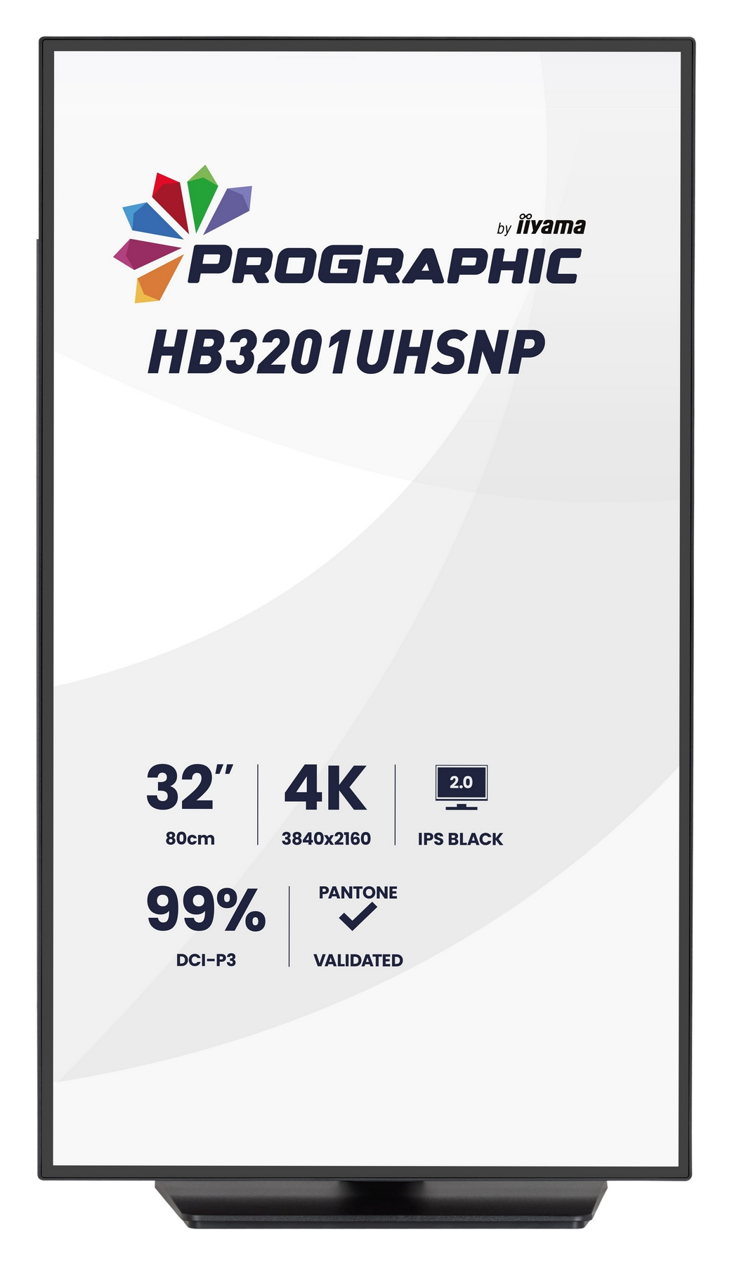 Monitor 4K 32-calowy: 3840x2160, IPS BLACK, 99% DCI-P3, walidacja Pantone.