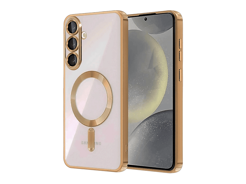 EVIMDEYOKYOK Samsung Galaxy A57 5G Uyumlu Kross Magneticsafe Kapak Telefon Kılıfı Çöl Titanyum