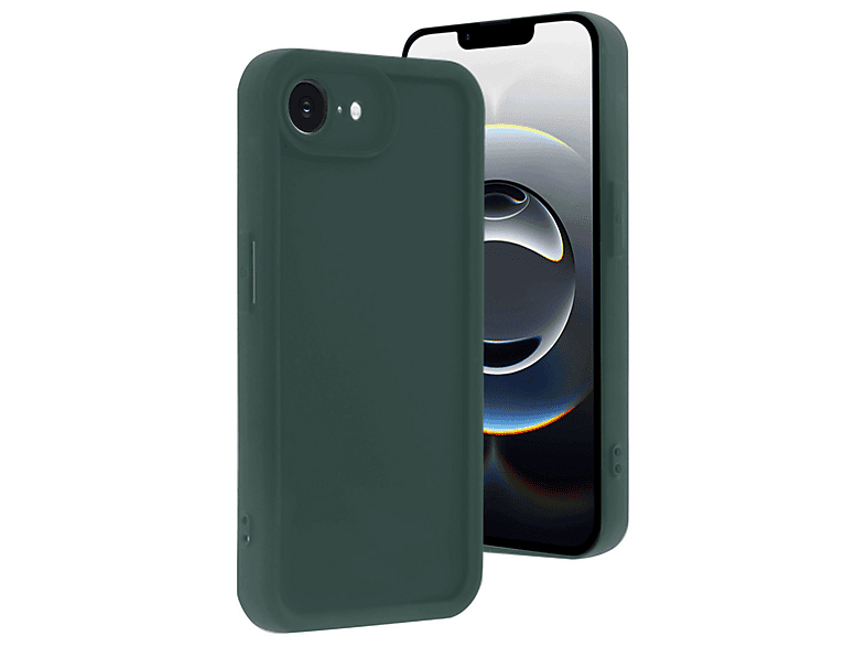 NEWFACE iPhone 16e Uyumlu Viera Silikon Telefon Kılıfı Yeşil