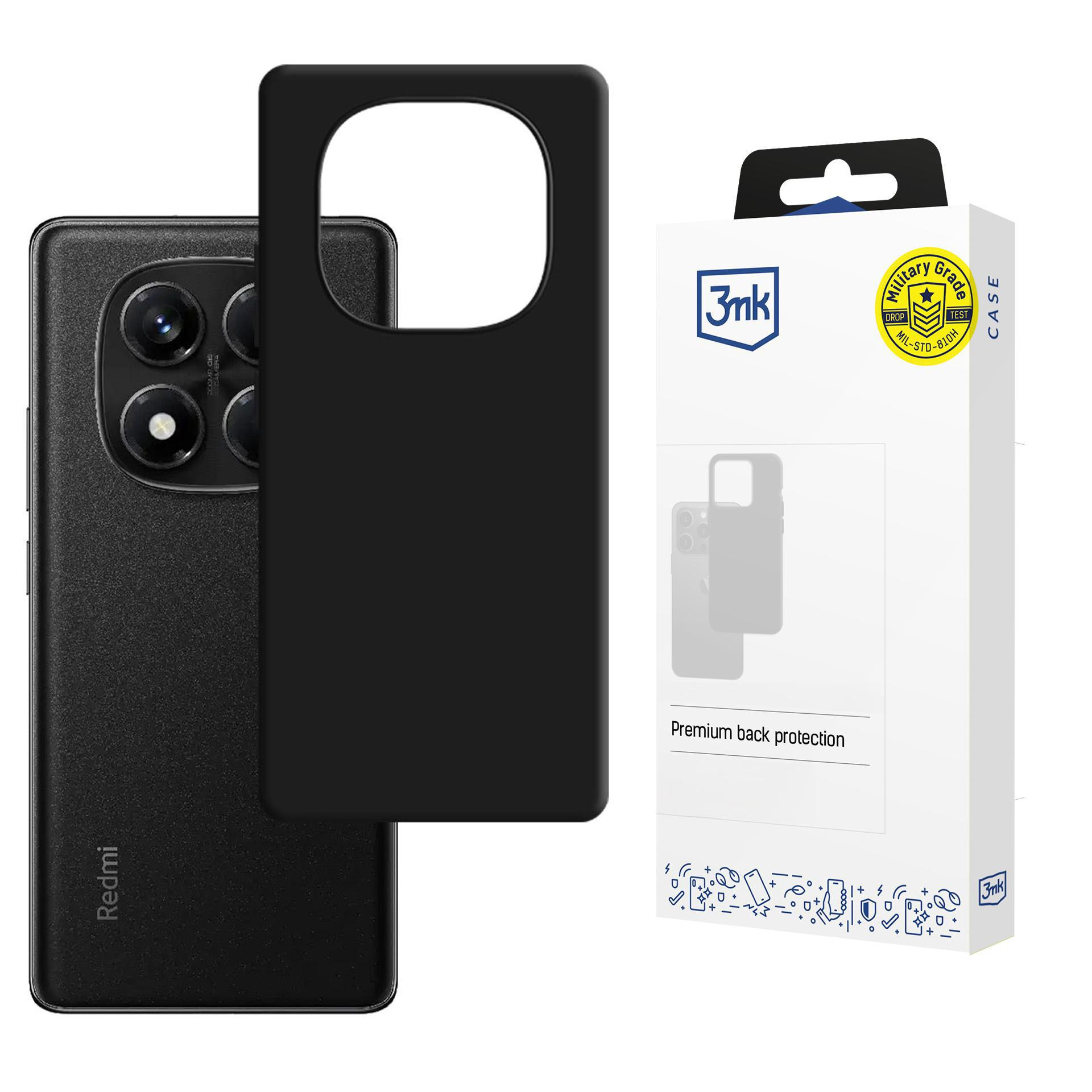 Czarny telefon z modułem aparatu i pasującym etui obok.