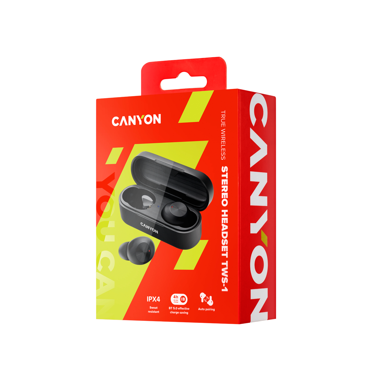 Opakowanie słuchawek Canyon True Wireless Stereo TWS-1.