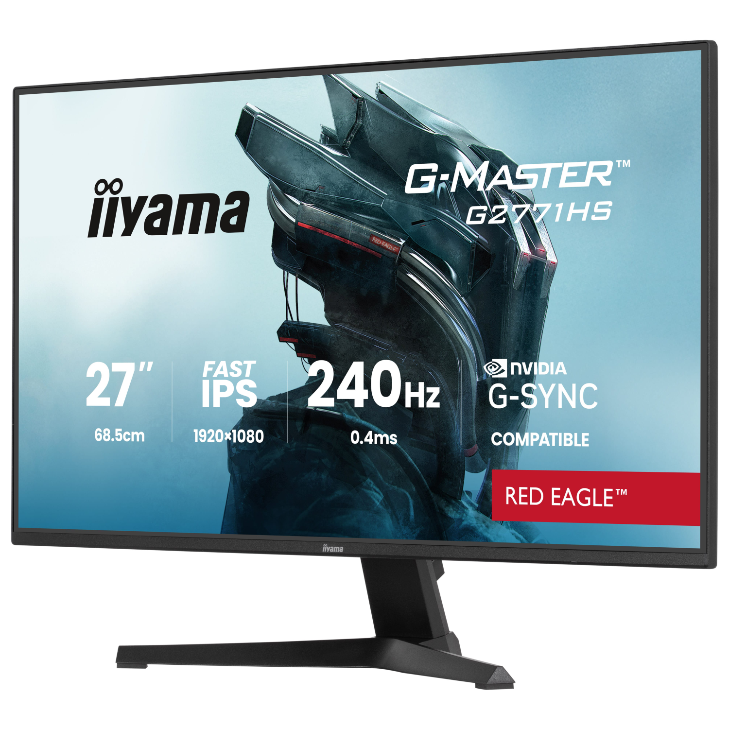 27-calowy monitor gamingowy iiyama G-Master z 240Hz i G-SYNC.