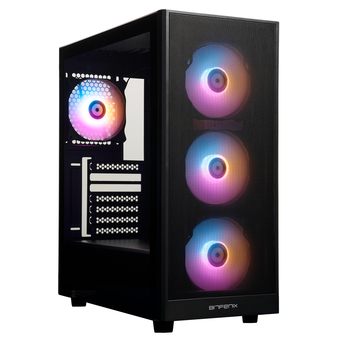 BITFENIX Grafi Black RGB Fanlı (BFC-GRM-K)