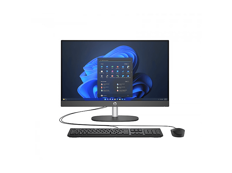 HP ProOne 240 G10 D21FRET FHD Intel Core Ultra 7 155U 8 GB 512 GB 23,8 inç FreeDOS All in One Bilgisayar Siyah