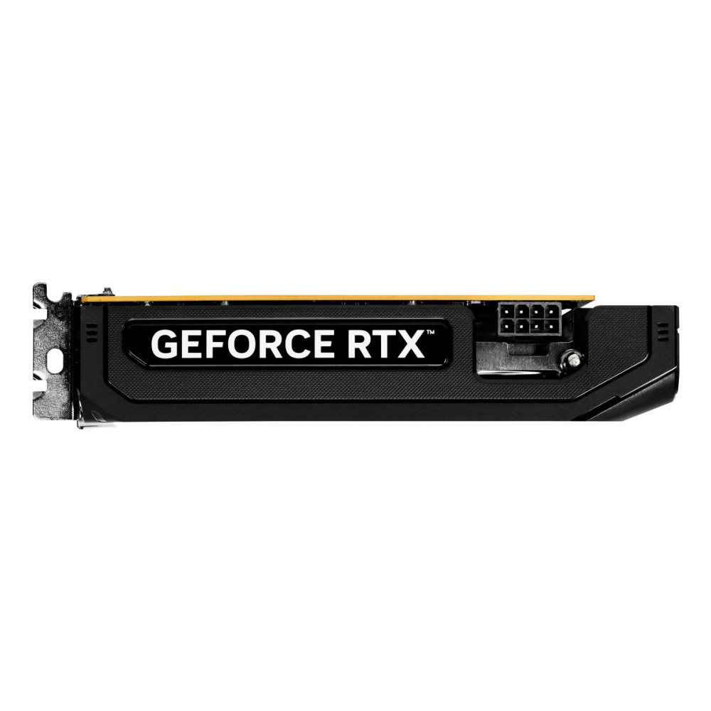 Czarna obudowa z napisem GEFORCE RTX i złączem zasilania.