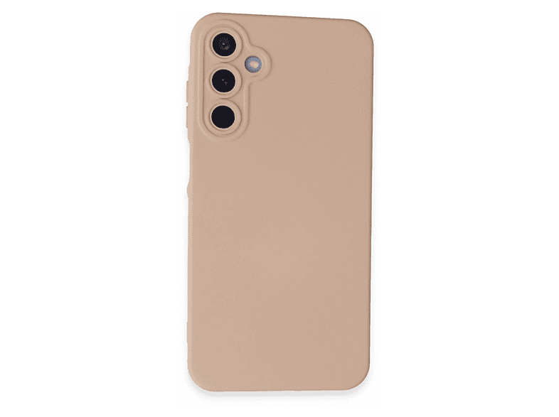 NEWFACE Samsung Galaxy A15 4G Uyumlu Nano İçi Kadife Silikon Telefon Kılıfı Pudra