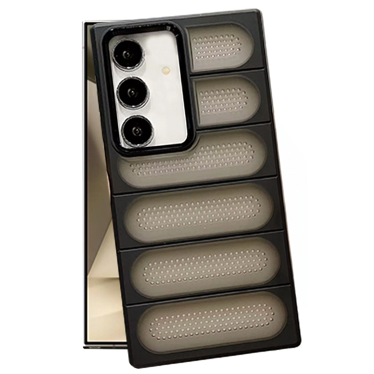 NEWFACE Samsung Galaxy S24 Plus Uyumlu Airmax Silikon Telefon Kılıfı Siyah