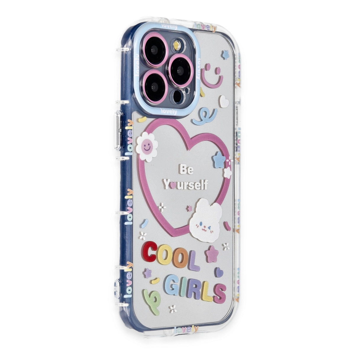 Pembe kalpli telefon kılıfı, 