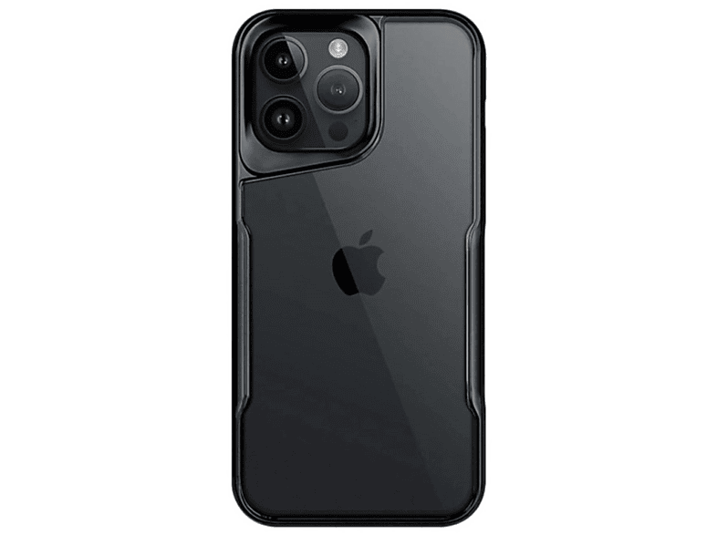 NEWFACE iPhone 15 Pro Max Uyumlu Boyi Silikon Telefon Kılıfı Siyah