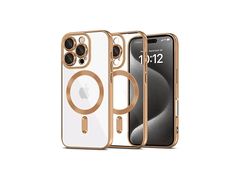 NEWFACE iPhone 16 Pro Uyumlu Kross Magneticsafe Telefon Kılıfı Çöl Titanyum