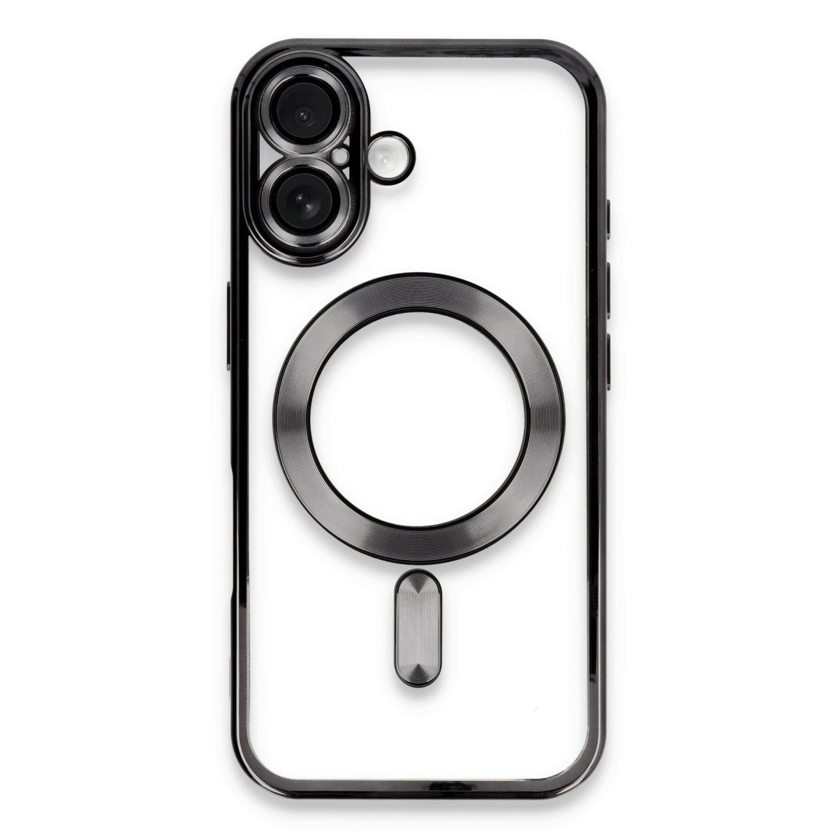 NEWFACE iPhone 16 Uyumlu Kross Magneticsafe Telefon Kılıfı Siyah