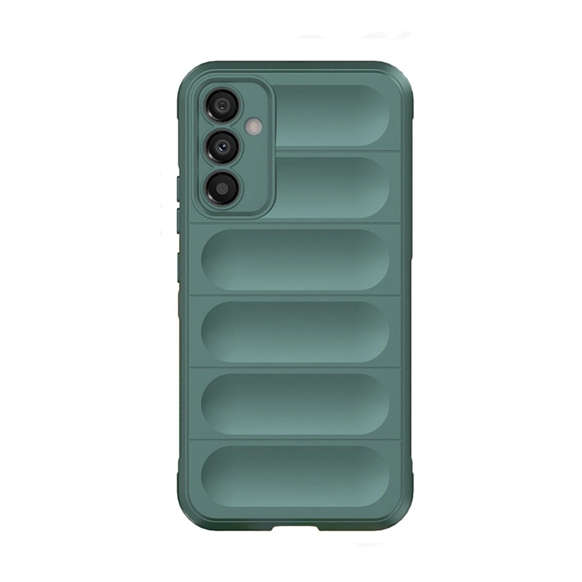 NEWFACE Samsung Galaxy A05S Uyumlu Optimum Silikon Telefon Kılıfı Koyu Yeşil