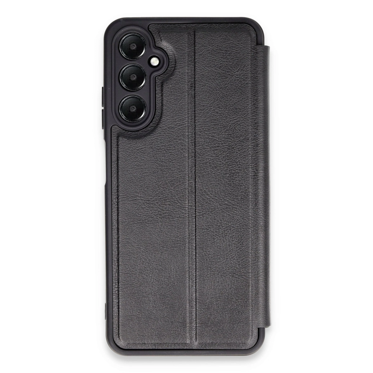 NEWFACE Samsung Galaxy A25 5G Uyumlu Flip Cover Telefon Kılıfı Siyah