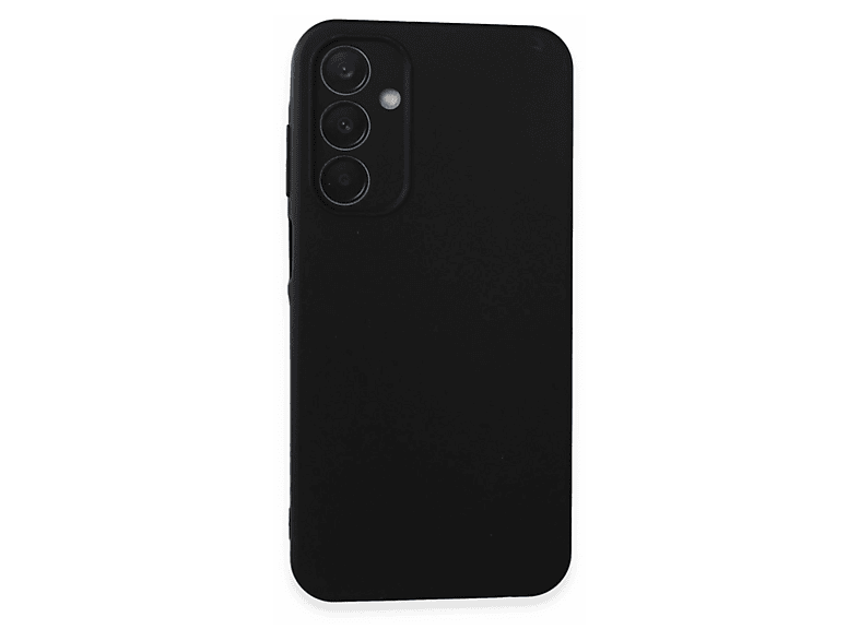 NEWFACE Samsung Galaxy A25 5G Uyumlu Nano İçi Kadife Silikon Telefon Kılıfı Siyah