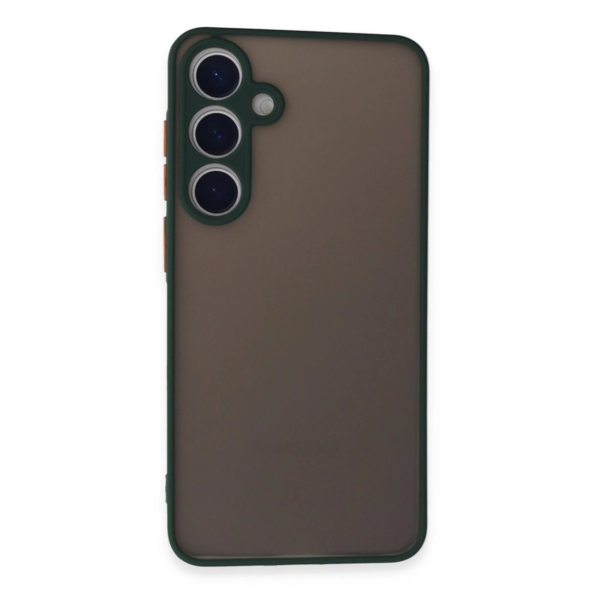 NEWFACE Samsung Galaxy S24 Uyumlu Montreal Silikon Telefon Kılıfı Yeşil