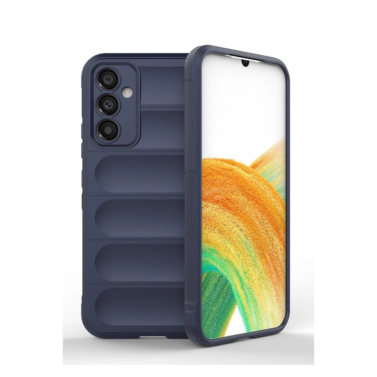 NEWFACE Samsung Galaxy A05S Uyumlu Optimum Silikon Telefon Kılıfı Lacivert