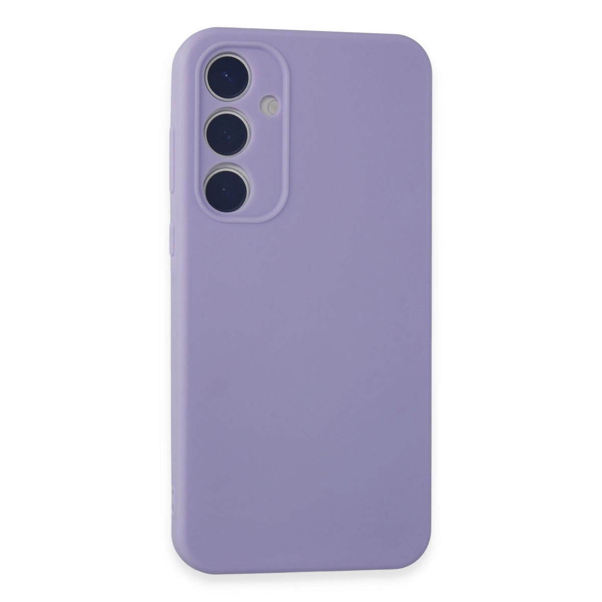 NEWFACE Samsung Galaxy A35 5g Uyumlu First Silikon Telefon Kılıfı Lila