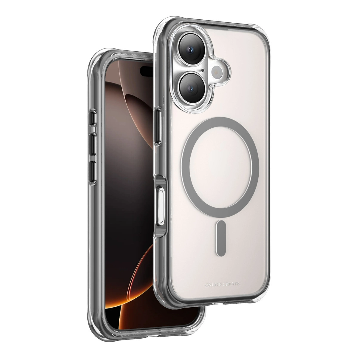 NEWFACE iPhone 16 Uyumlu Hulk Magsafe Telefon Kılıfı Siyah