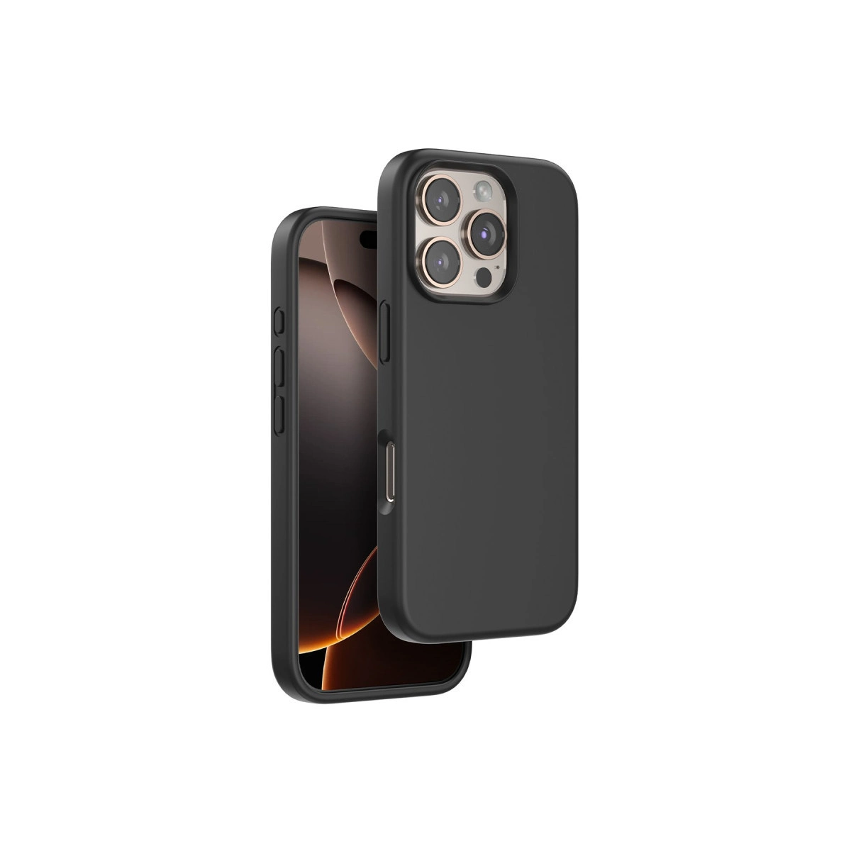 NEWFACE iPhone 16 Pro Uyumlu Home Magsafe Telefon Kılıfı Siyah