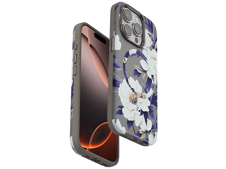 NEWFACE iPhone 15 Pro Max Uyumlu Flower Series Magsafe Telefon