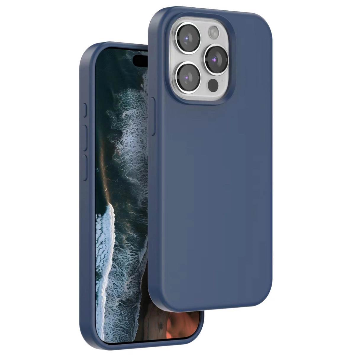 NEWFACE iPhone 14 Pro Max Uyumlu Home Magsafe Telefon Kılıfı Lacivert