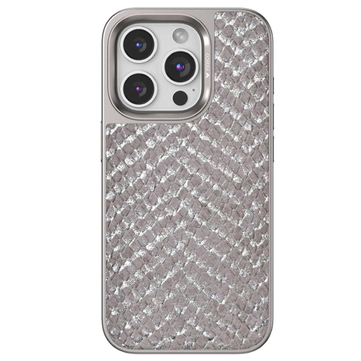 NEWFACE iPhone 14 Pro Max Uyumlu Viper Telefon Kılıfı Gri