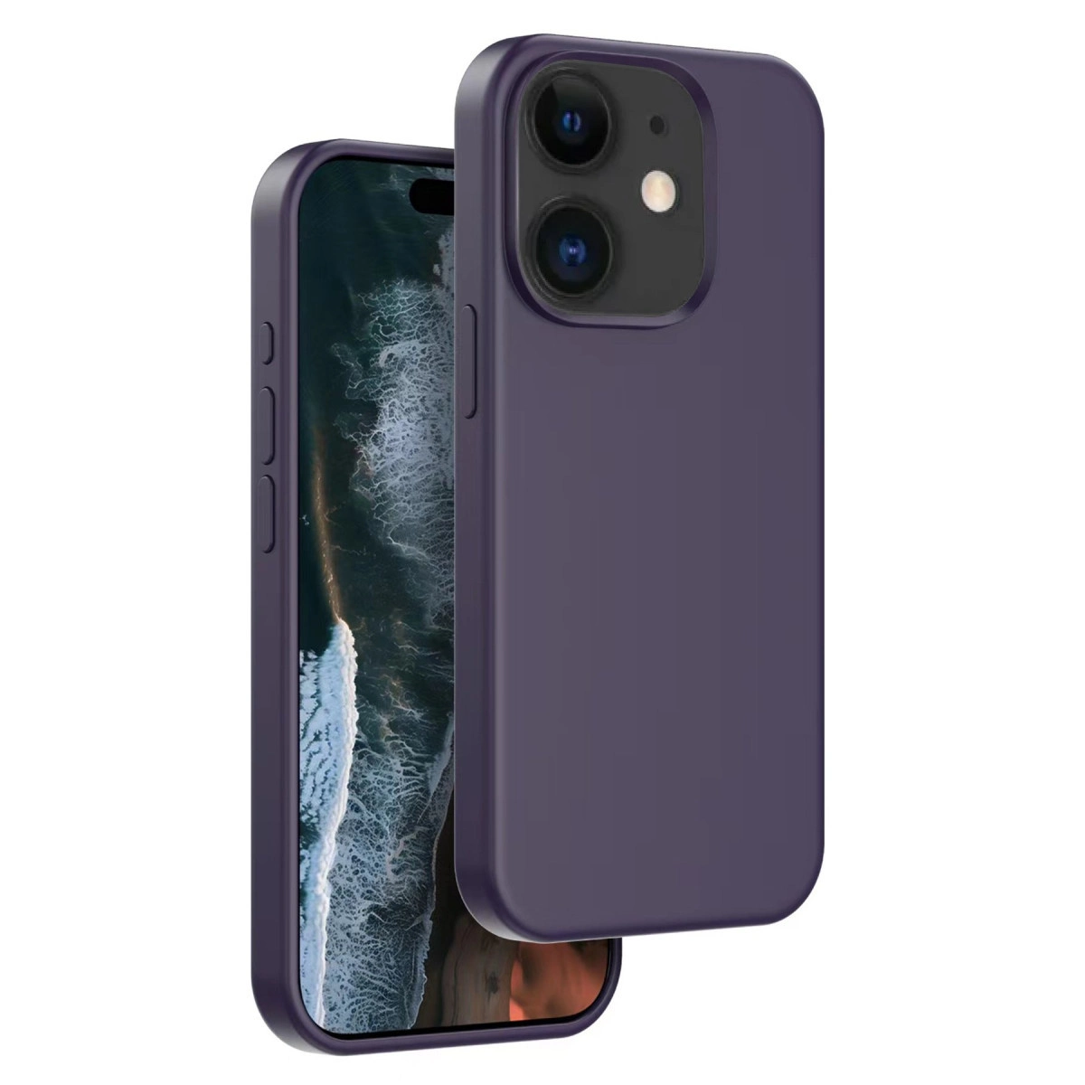 NEWFACE iPhone 11 Uyumlu Home Magsafe Telefon Kılıfı Mor