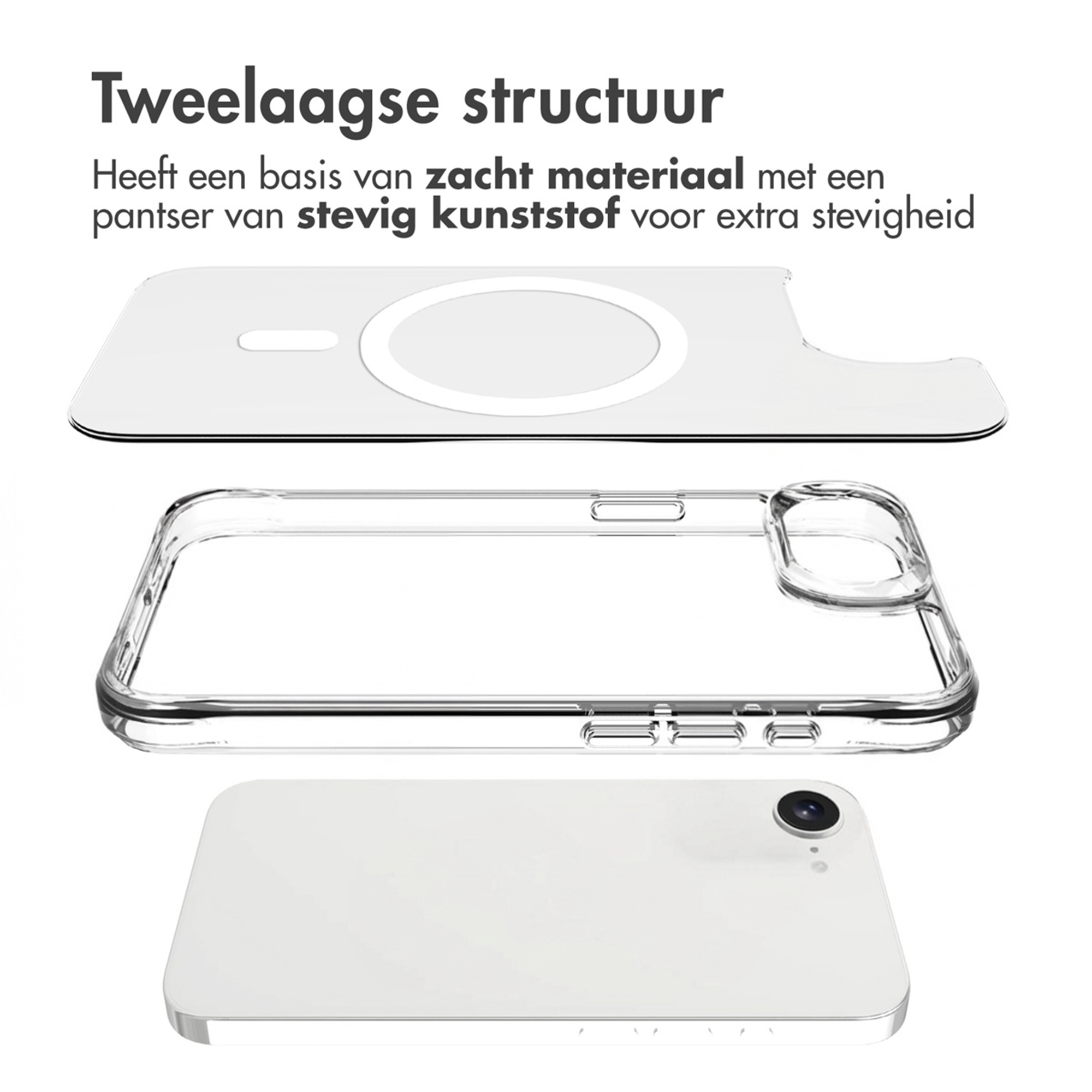 Two layers: Soft base with a sturdy plastic shell for extra durability.