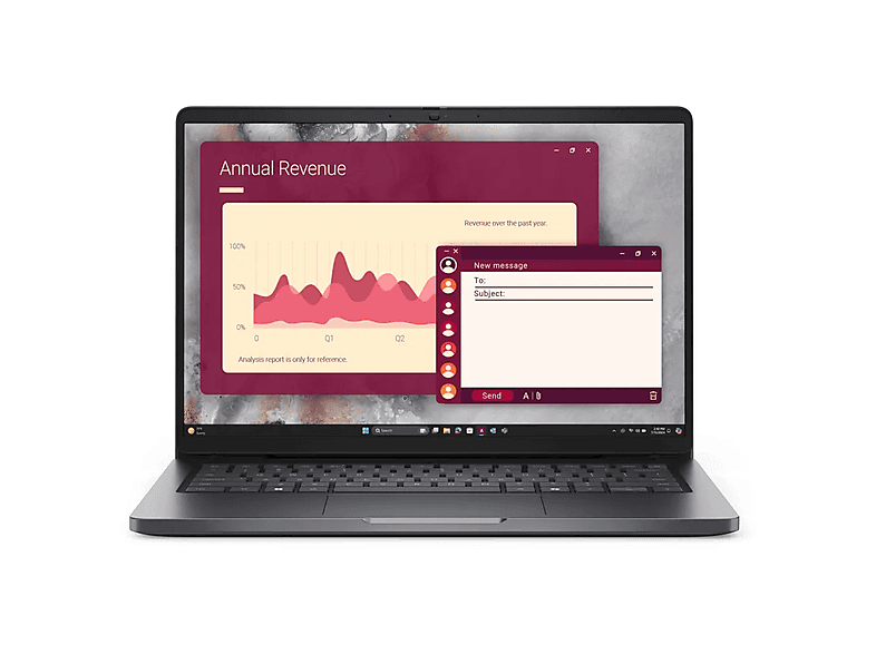 DELL Pro 14 PC14250 PC14250-C5165UBU F36 Intel Core 5 120U 48 GB RAM 2 TB SSD 14 inç Windows 11 Pro Laptop Gri