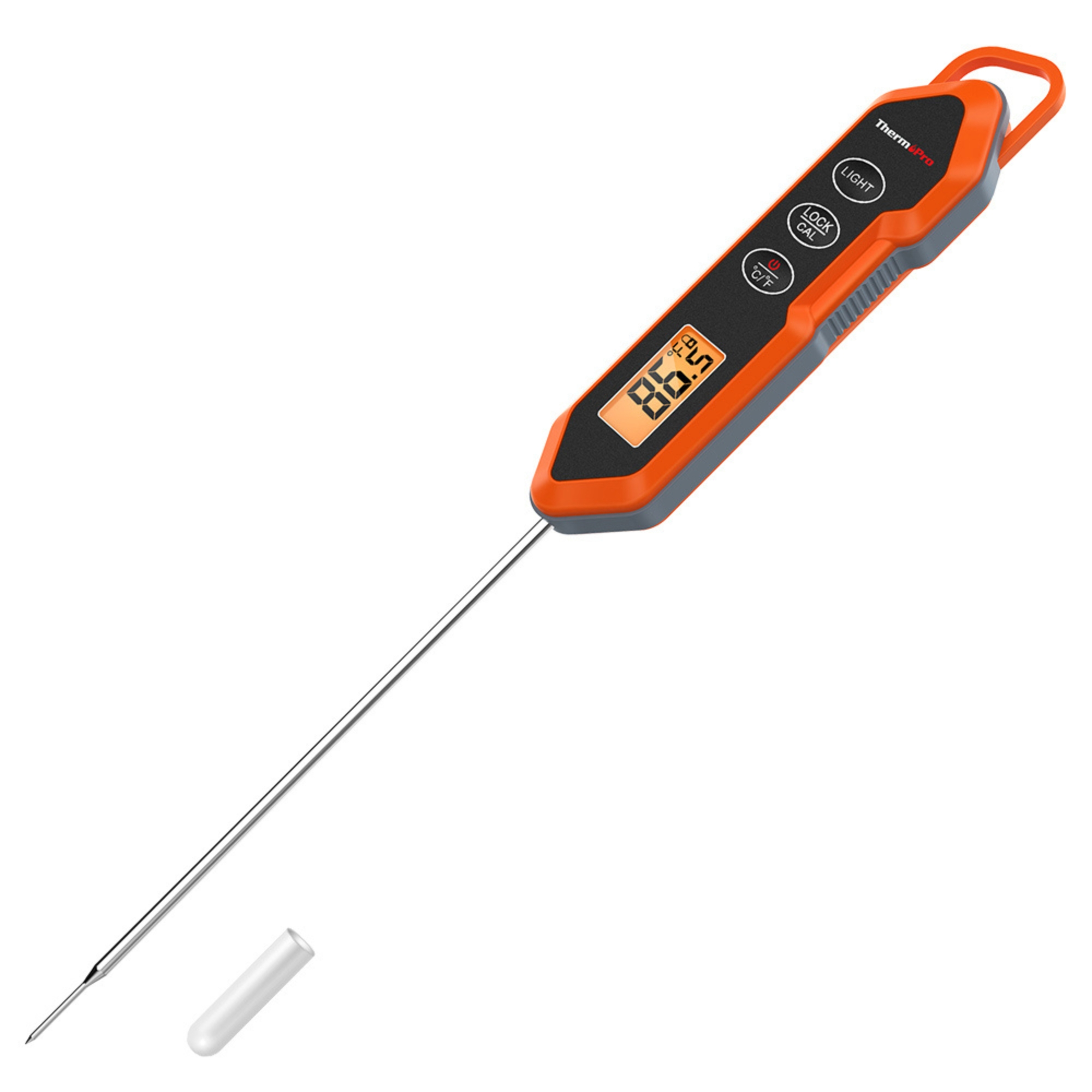 THERMOPRO TP15H Dijital - IPX6 Su Geçirmez, 3 Saniyede Hızlı Ölçüm Gıda Termometresi
