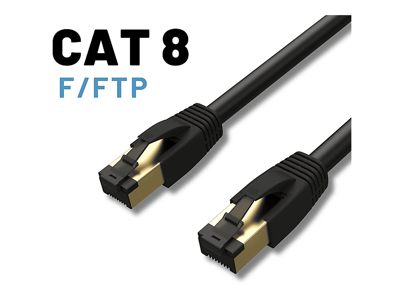 IRENIS 15m CAT8 Kablo F/FTP LSZH Ethernet Network Lan Ağ Kablosu