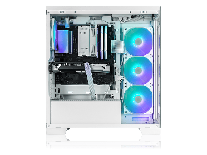 AURUMPC White AMD R5 + RTX5060, Gaming PC Ryzen™ 5 5600 Prozessor