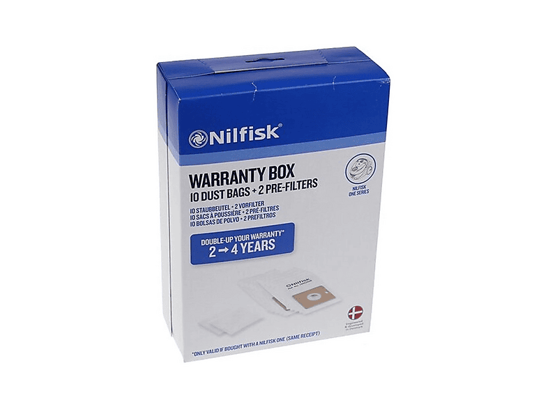NILFISK One Serisi Uyumlu Muadil Warranty Box Toz Torbası Seti Toz Torbası - Waranty Box
