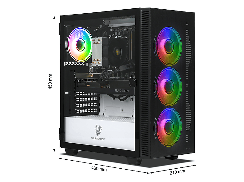 PC Gaming | ANKERMANN-PC Quantum PC, AMD Ryzen 5 9600X, 32 GB RAM