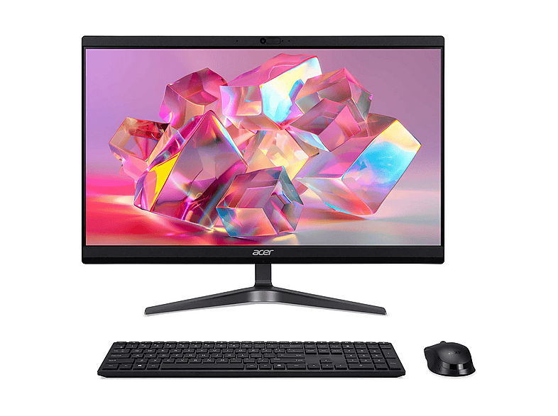 ACER Veriton DQ.R2REM.0016 FHD Intel® Core™ Ultra 5-125U 8 GB 512 GB 23,8 inç FreeDOS All In One Bilgisayar Siyah