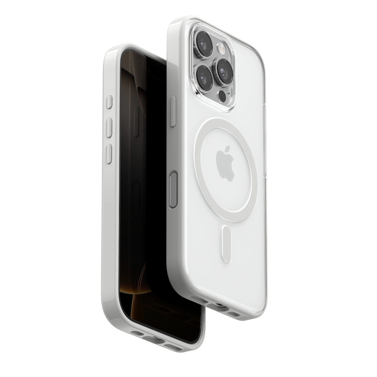 NEWFACE iPhone 16 Pro Max Uyumlu Joly Magsafe Telefon Kılıfı Beyaz