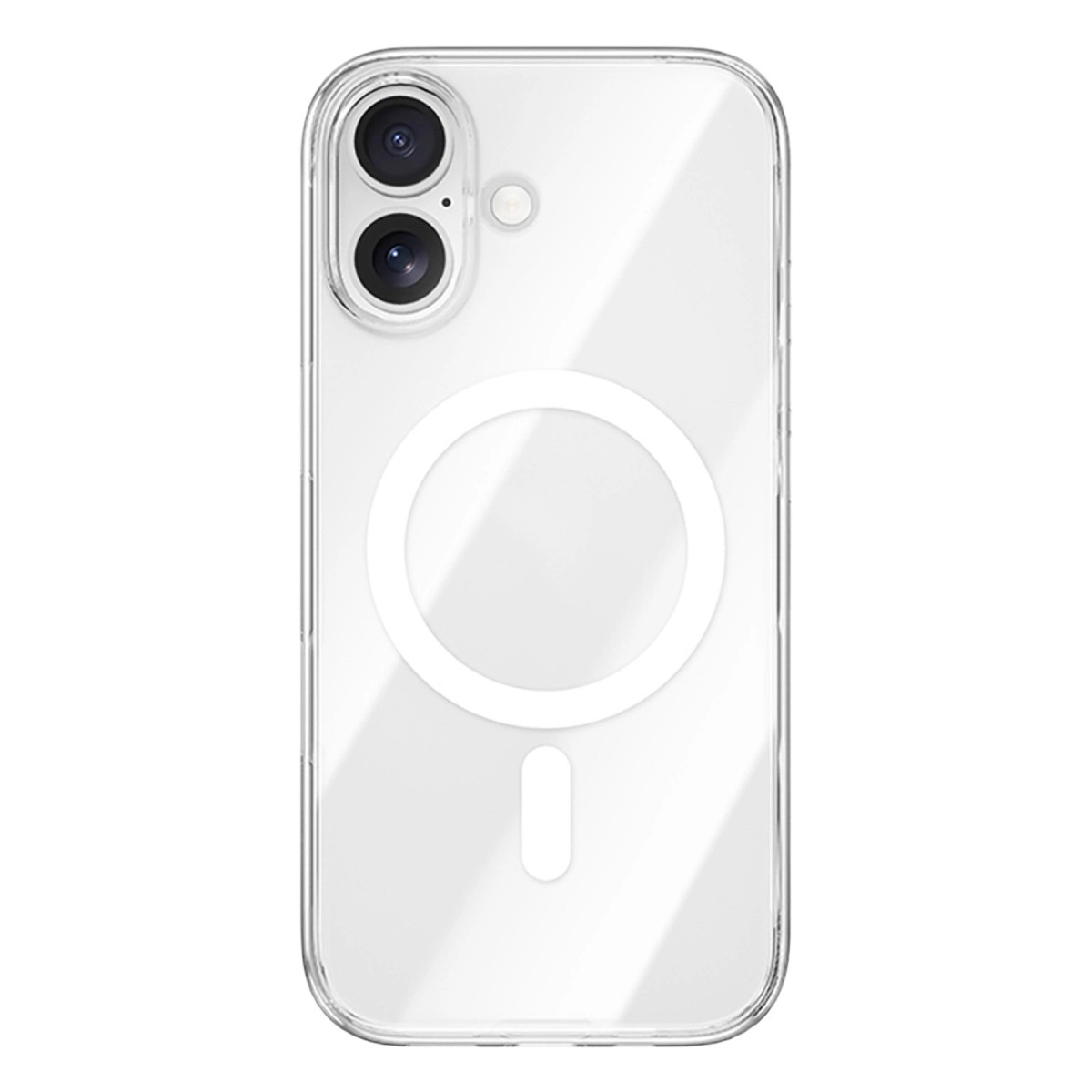 NEWFACE iPhone 17 Uyumlu Pc Real Magsafe Kapak Telefon Kılıfı Şeffaf