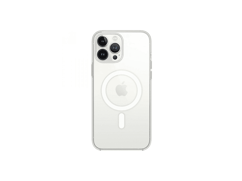 NEWFACE iPhone 13 Pro Max Uyumlu Magneticsafe Şeffaf Silikon Telefon Kılıfı Şeffaf