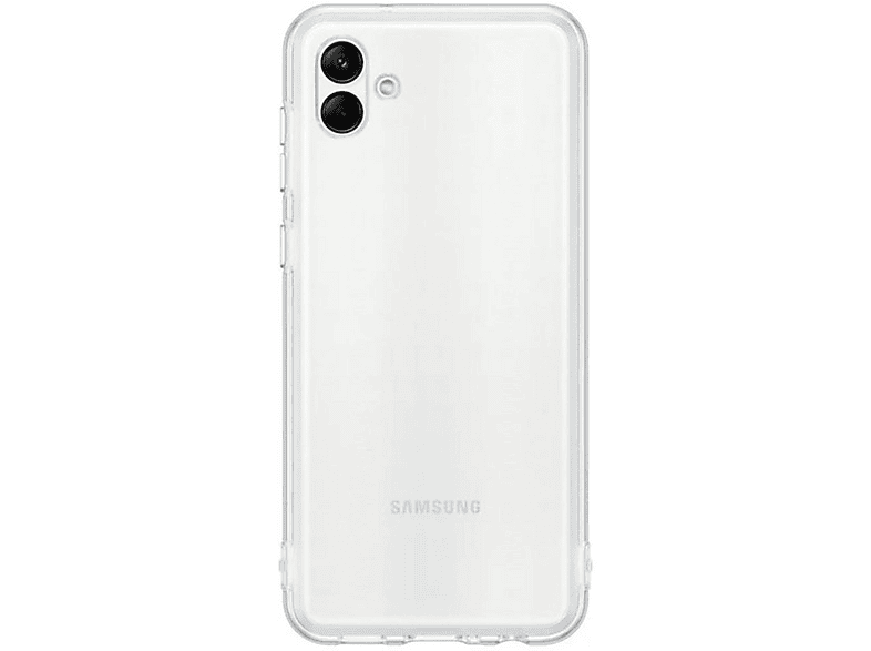 NEWFACE Samsung Galaxy A04 Uyumlu Lüx Şeffaf Silikon Telefon Kılıfı Şeffaf