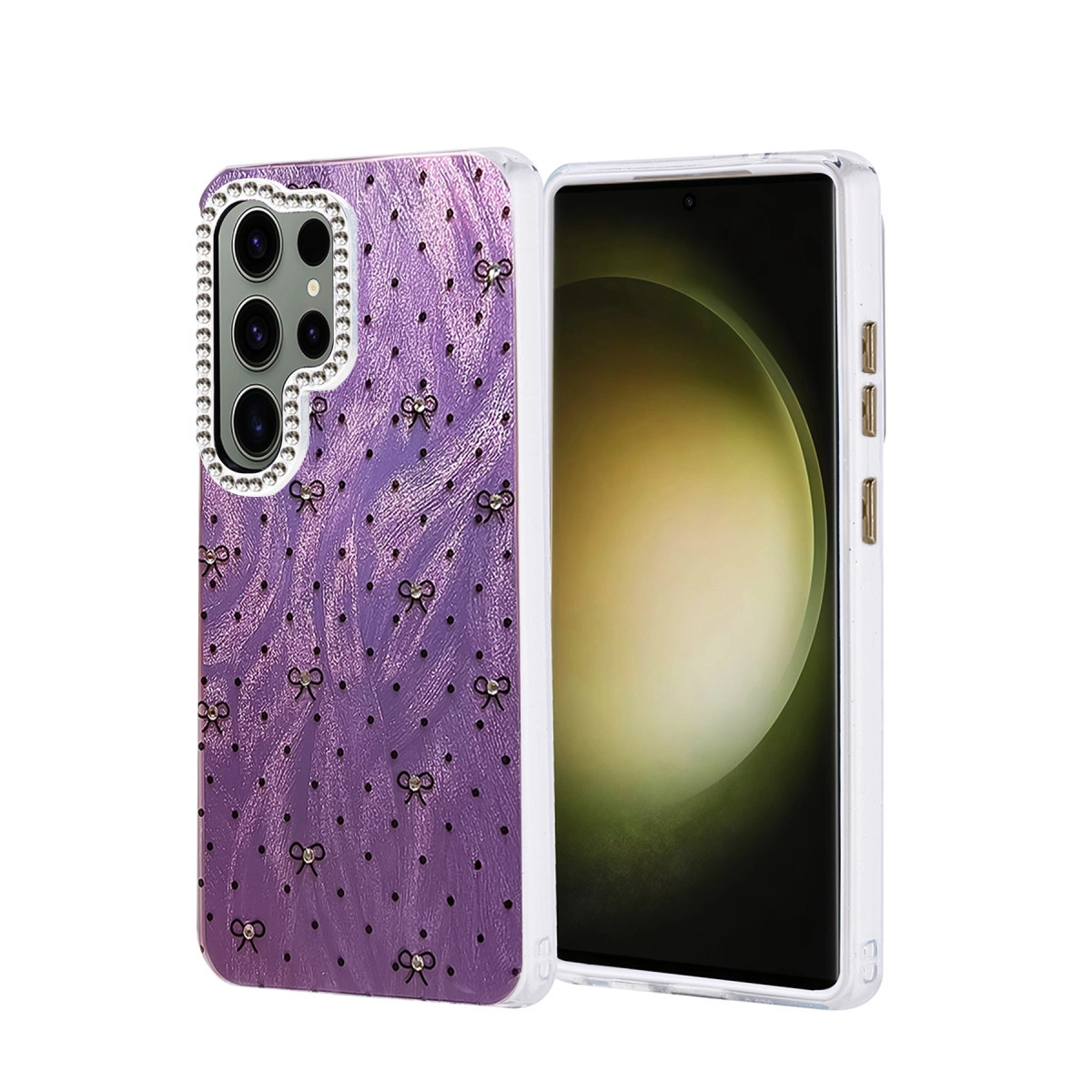 NEWFACE Samsung Galaxy S25 Ultra Uyumlu Blade Aynalı Desenli Kapak Telefon Kılıfı Çok renkli