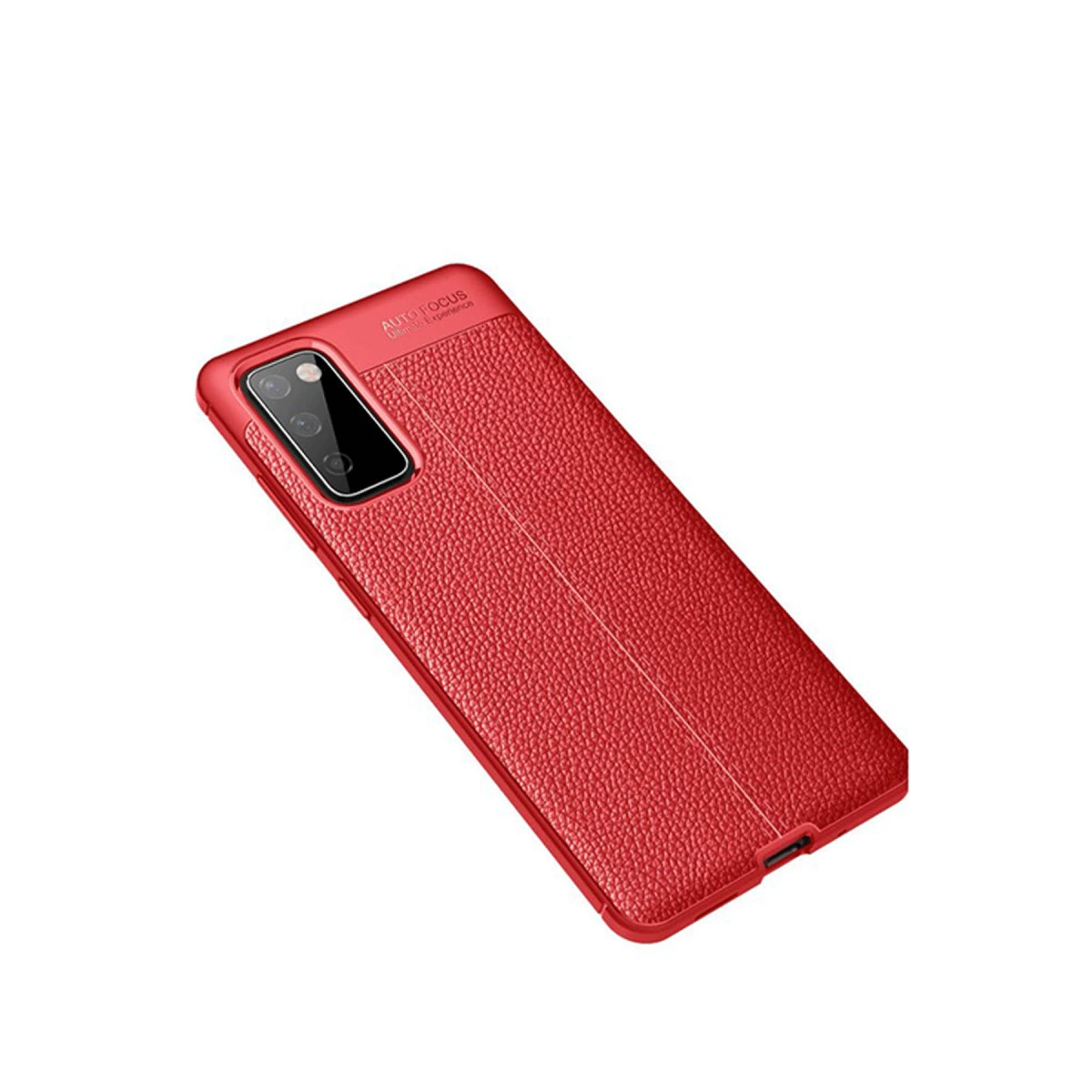 NEWFACE Samsung Galaxy S20 Fe Uyumlu Auto Focus Kapak Telefon Kılıfı Kırmızı