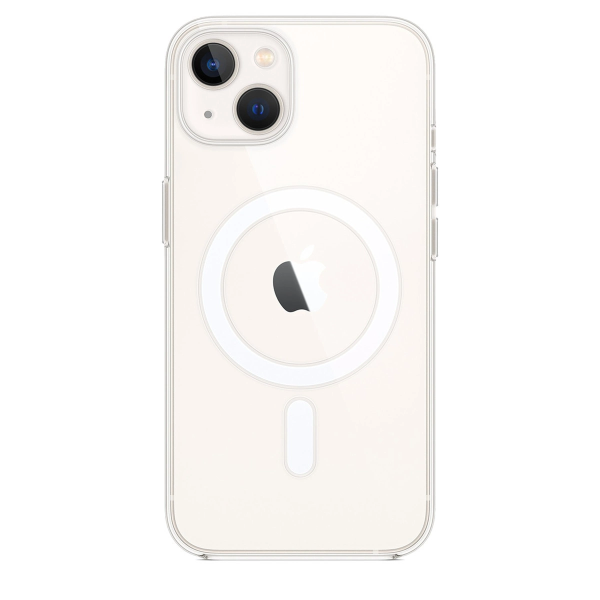 NEWFACE iPhone 14 Uyumlu Pc Real Magsafe Kapak Telefon Kılıfı Şeffaf