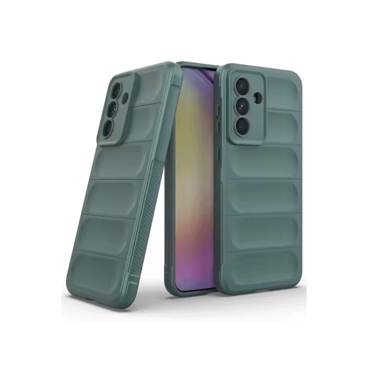 NEWFACE Samsung Galaxy A26 Uyumlu Optimum Silikon Telefon Kılıfı Koyu Yeşil
