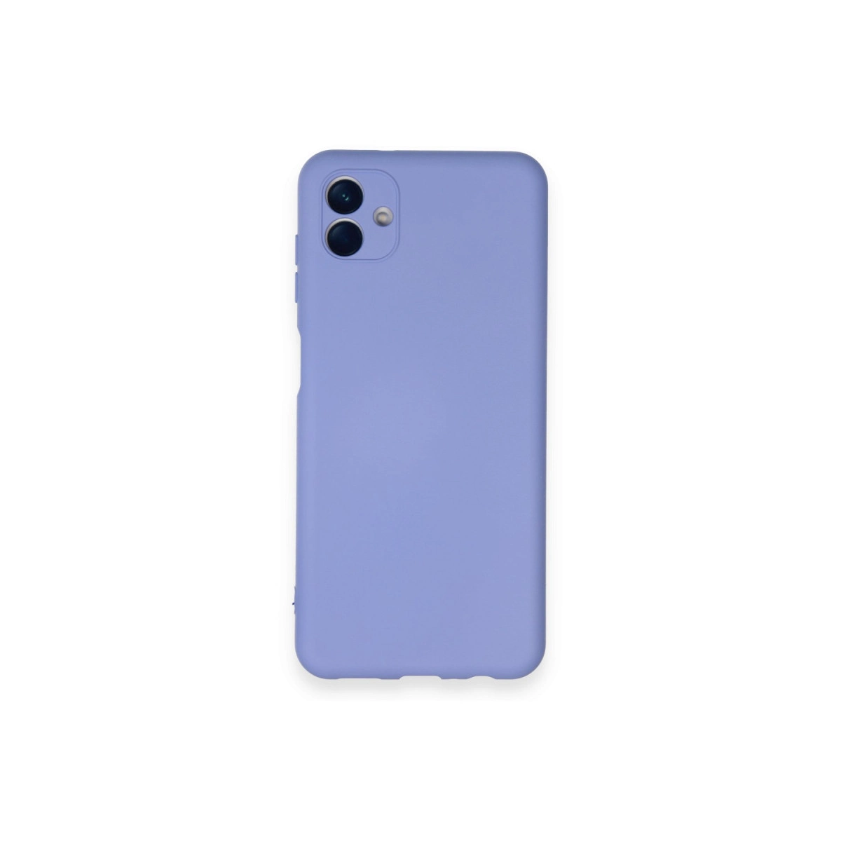 NEWFACE Samsung Galaxy A04 Uyumlu Nano İçi Kadife Silikon Telefon Kılıfı Lila