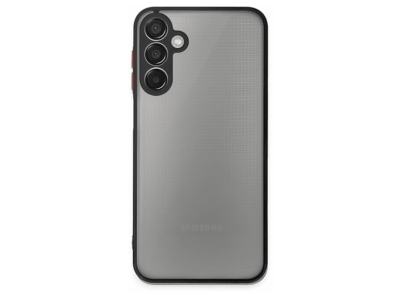 NEWFACE Samsung Galaxy M15 Uyumlu Montreal Silikon Telefon Kılıfı Siyah