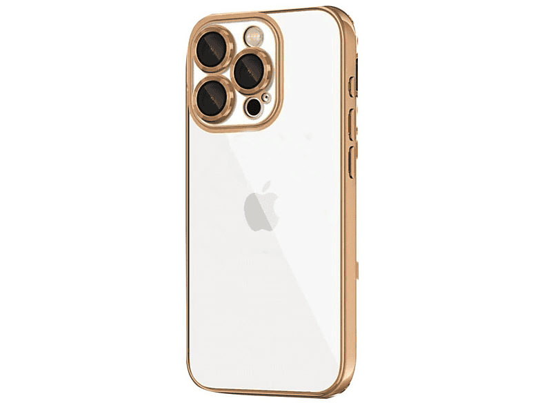 NEWFACE iPhone 16 Pro Uyumlu Kamera Korumalı Lensli Silikon Telefon Kılıfı Çöl Titanyum