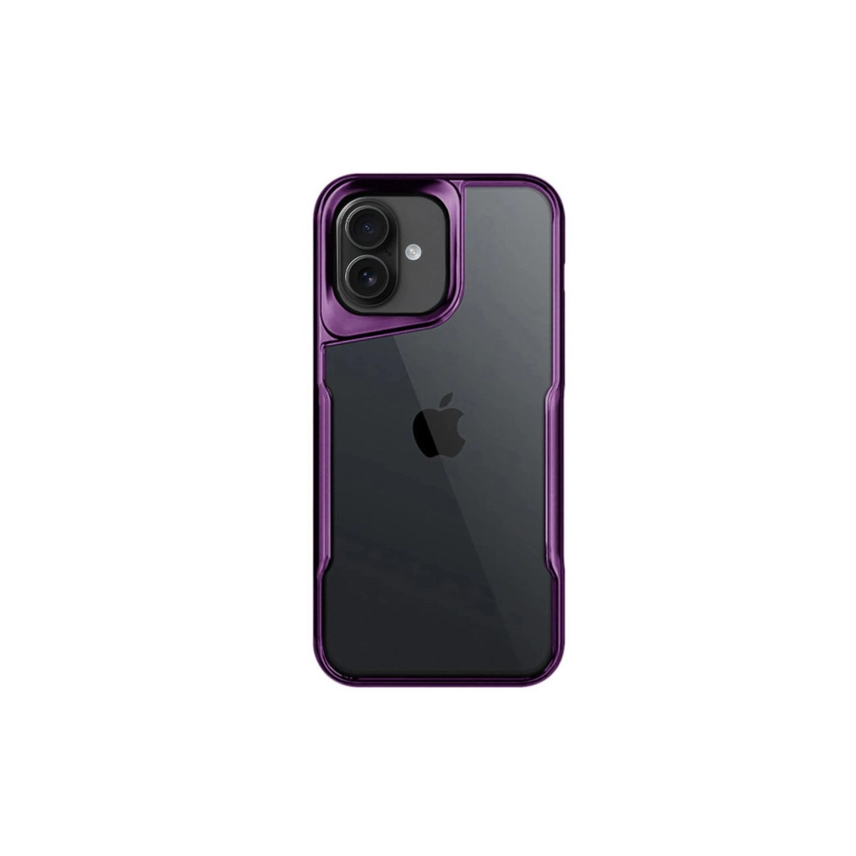 NEWFACE iPhone 16 Uyumlu Boyi Silikon Telefon Kılıfı Derin Mor